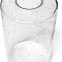 Clear Bubble Seeded Glass Shade, Cylinder Glass Lamp Shade Light Fixture Replacement Glass Globe with 1-5/8-Inch Fitter Opening, Diameter 3.9Height 5.9"