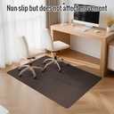 Office Chair Mat for Hard Floors,36"x48" Anti-Slip Waterproof Hardwood Floor Chair Mat,Heavy Duty Floor Protector Rolling Chairs for Home Office(Coffee)
