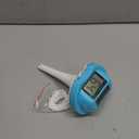 BALDR Pool Thermometer Floating Easy Read, Solar Digital Pool Thermometer with Dual Large Screens, IPX7 Water Temperature Gauge for Inground Above Ground Pools & Spas (Blue)