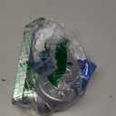 Smart Door Lock with Knob, Keyless Entry Door Locks with Handle, Fingerprint Door Knob for Bedroom/Front Door/Apartment,Generate Passcode Remotely Silver