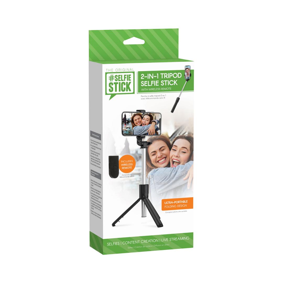 2-in-1 Tripod Selfie Stick