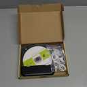 CD Player Portable with Dual Stereo Speakers, Rechargeable Portable CD Player with Bluetooth for Home with Headphones, Support CD/AUX/USB,Black