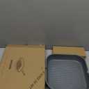 SENSARTE Nonstick Grill Pan for Stove Tops, Versatile Griddle with Pour Spouts, Square Big Cooking Surface, Durable Skillet Indoor & Outdoor Grilling. PFOA Free, 9.5 Inch (Gray Granite)