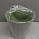 UUJOLY Small Trash Can Wastebasket Garbage Can Container Bins for Bathrooms, Laundry Room, Kitchens, Offices, Kids Rooms, Dorms (Mint Green) (1 Pack)