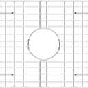 Lordear Sink Protectors for Kitchen Sinks, Universal Bottom Grid 26 x 14 Inch 304 Premium Stainless Steel Protector Grid Sink Grate Rack - Center Drain