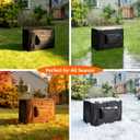 Generator Cover 21.7"L x 13.8"W x 17.4"H While Running Opened Portable Generator Tent for Outside Honda Generator EU2200i EU2200ic EU2000i EU2000ic Camo