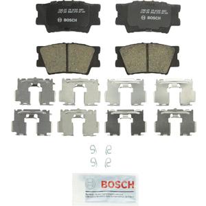 BOSCH BC1212 QuietCast Premium Ceramic Disc Brake Pad Set - Compatible with Select Lexus ES300h, ES350, HS250h; Pontiac Vibe; Toyota Avalon, Camry, Matrix, RAV4; REAR