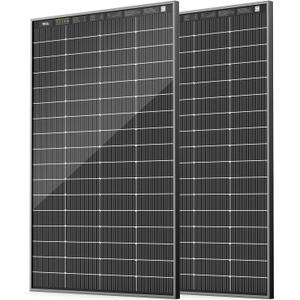 HQST 400W Solar Panel, 2 * 200W, N-Type, Bifacial, 16BB, 25.4% Efficiency,
IP68, Dual Side, 30% Extra Power, 47.2*30.1*1.2inch , 30-Year Life, Low-Light Performance, for RV, Trailer, Marine, Off Grid