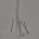 30 Pcs 18 Inch Acrylic Plant Stakes Garden Stakes Clear Orchid Stakes Clear Plant Sticks Potted Plant Christmas Support Stakes for Support Vines Grow Upright Indoor Outdoor Plants