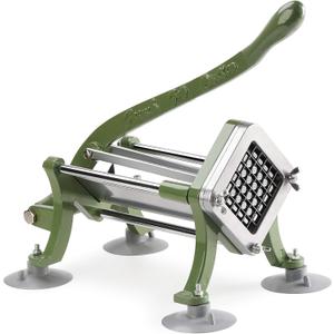New Star Food Service 42313 Commercial Restaurant French Fry Cutter with Suction Feet, 1/2-Inch