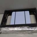 LAMU Pots and Pans Organizer for under Cabinet, 6-Tier Heavy Duty Pan Pot Organizers inside Cabinet Adjustable 14 to 24.57", Pot Rack Kitchen Cabinet Organization and Storage Holds up to 12" Cookware (Negro)