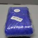 Crystal Organza Tulle Sheer Fabric Backdrop Curtains for Wedding Baby Shower Birthday Party Event Decor, 19 by 30 Yard (Royal Blue)