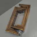 2 Set Wooden Tiered Risers Display Stands for Vendor Events,Stackable Wood Cupcake Display Stand,Farmhouse Decor Wood Dessert Table Display Set,Vendor Booth Display Items,Food Display Risers for Party
