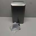 Dehumidifier for Basement (85 OZ, 800 sq ft) Quiet Dehumidifiers for Home, Auto Shut-Off, Sleep Mode, 3 Gear Timer(8H,16H,24H), Small Dehumidifier for Bedroom, Bathroom with Drain Hose (Classic Silver)