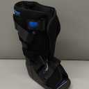 United Ortho USA14115 Short Air Cam Walker Fracture Boot, Medium, Black