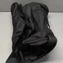 Extra Large 80-Liter Heavy-Duty Water-Repellent Duffle Bag, perfect for travel, fitness, gear, and home organization. Color: Black. Size: 26"X14"X14"(80L)