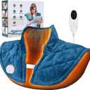 Heating Pad for Neck and Shoulders and Back, Portable Weighted Heating Pad, FSA HSA Eligible, 5 Heat Settings, 4 Auto-Off Timers, Ideal Gift for Women, Men, Mom, Dad for Christmas