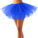 Spooktacular Creations Women Tutu Skirt Costume Adult Halloween Tutus for Halloween Costume Cosplay Party (Blue, S)