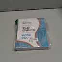 Rosmonde Loose Leaf Paper, 450 Sheets, 3 Pack, 56 gsm Wide Ruled Sheets, 8" x 10.5", Bulk Notebook Paper, 3 Hole Punched, 150 Sheets/Pack, Wide Ruled Paper for Binders, Loose Leaf Office Paper, White