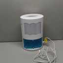 Dehumidifier, Dehumidifier for Home, 68 OZ Water Tank, Small Dehumidifiers for Bedroom (1000sq.ft) with 7 LED Lights, Ultra Quiet & Auto Shut off, Bathroom, Basement, Closet, Garage, RV. (White)