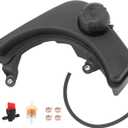 590949 Engine Fuel Tank, Gas Fuel Tank w/ Fuel Line & Fuel Shut-Off Valve Replaces 590477, 796489