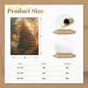 famassiser Tower of Babel Canvas - Biblical Wall Art, Ancient Architecture Poster, Spiraling Tower Artwork Wall Decor Poster for Living Room, Office, Bedroom- 16x24in Unframed