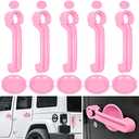 E-cowlboy Door Handle Cover Inserts+Tailgate Handle Cover+Recess Guard for 2007-2018 Jeep Wrangler JK JKU Sports Sahara Freedom Rubicon Unlimited Exterior Accessories