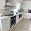 10 Pack Brushed Nickel Cabinet Pulls 5 Inch Square, Kitchen Hardware for Cabinets, Stainless Steel Cabinet Pulls for Kitchen Drawer, Cabinet Handles 3 Inch Hole Center