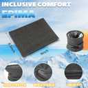 Winter Neck Warmer for Men & Women, Fleece Neck Gaiter Face Scarf, Hunting essentials Nose Warmer, Outdoor Gear Mask (Grey)