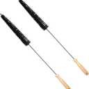 2 Pack Dryer Vent Cleaner Kit Clothes Dryer Lint Brush Vent Trap Cleaner Home Essentials Long Flexible Refrigerator Coil Vacuum Brush