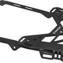 NICECNC Black Motorcycle Rear Luggage Rack Luggage Cargo Rack Compatible with Yamaha Tenere 700/XTZ700 2019-2024, Tenere 700 Rally Edition 2020-2024, 6061 Aluminum, Q235 Steel, Tenere 700 Accessories