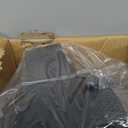 2 Pack Saddle Rack with Double Pad Bar, Wall Mounted Heavy-Duty Steel Saddle Holder, Western and English Saddle Rack for Horse Stall Barn Trailer Tack Room 24.2x6.7x10.2 in