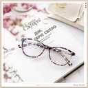 Madison Avenue TR90 Blue Light Blocking Glasses Anti Eyestrain UV Glare Blue Light Glasses for Women TV Phone Computer Gaming Eyeglasses (Black Tortoiseshell)