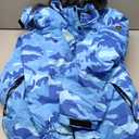 TACVASEN Women's Winter Jacket Waterproof Ski Jackets Snow Coat Warm Fleece Rain Jacket with Hood Windbreaker (X-Large, Color Blue)