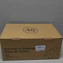 Homienly 40-Piece Premium Wheat Straw Dinnerware Sets, Service for 8, Unbreakable Plates and Bowls Set - Cups Sets, Dinner Plates, Bowls for Kitchen,Dishwasher and Microwave Safe Dishes Set - Multi