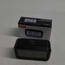 Timex Alarm Clock with Temperature Sensor and Large Display, Battery Operated for Bedroom Runs on 3 AAA Batteries (T108BC) (T108)