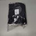 PULI Women's Pashmina Shawl Wraps for Evening Dress Large Scarf Blanket Long Wedding Bridal Winter Warm Shoulder Wrap (Black)