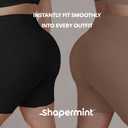 SHAPERMINT Shapewear for Women - High-Waisted Shapewear Tummy Control Shorts, Thigh Slimmer, Underwear for Women (Beige)