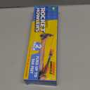 Toy Rocket Launcher for Kids: Outdoor Toys Slingshot Rocket Launchers - Best Gifts for Boys & Girls All Ages - Fun Stocking Stuffers for Kids & Teen Boy Gifts for 8 9 10 11 12+ Year Old Boys Gift Idea (Orange)