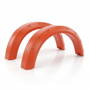 YITAMOTOR Smooth Fender Flares Compatible with 2019-2023 Ram 2500 3500 (Excludes Dually Models), Pocket Bolt-Riveted Style, 4 Pcs Paintable Wheel Flares