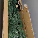 CASA CLAUSI 6ft Artificial Christmas Tree Premium Pine Xmas Tree with 1000 Branch Tip, 1 Minute Christmas Tree Unlit Realistic Holiday Party Dcor for Home Office, Foldable Stand, Easy Assembly