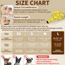 Mayerzon Dog Muzzle to Prevent Biting Scavenging Chewing, Soft Mesh Puppy Muzzles for Large Sized Dogs, Breathable, Reflective, Adjustable Mouth Guard for Grooming Walking Training (L, Khaki)