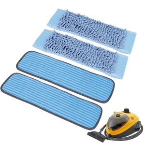 GreeSuit Microfiber Steam Mop Pads Compatible with Wagner,STEAMBOT,GOATCLEAN Steam Cleaner, Washable & Reusable Microfiber Steam Mop Cloth