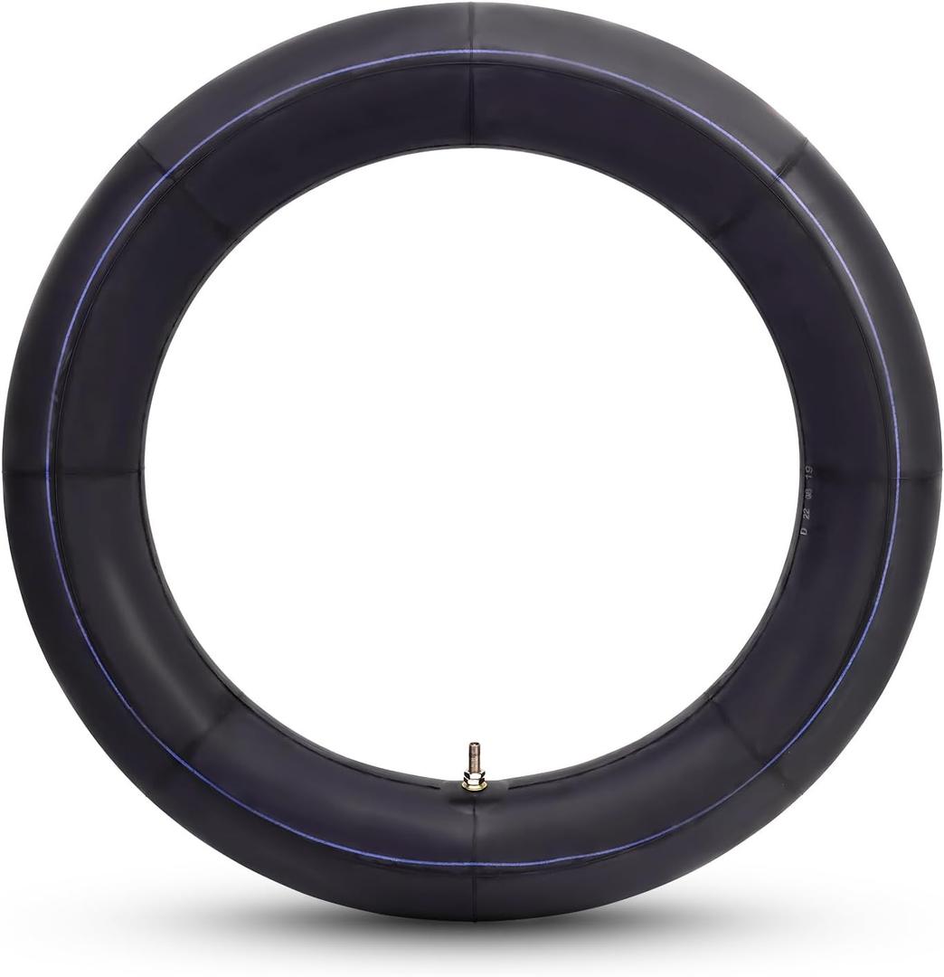 TIANYAN 130/90-16 Motorcycle Inner Tube with TR4 straight valve stem compatible with 140/80-16,140/90-16,150/80-16, 5.00/5.10-16 motorcycle inner tube(1 pc)