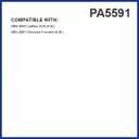 PG Engine Air Filter PA5591 | Fits 2005-2007 Chevrolet Corvette, 2006-2009 Cadillac XLR