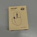 TECKNET Wireless Mouse, Bluetooth Mouse (BT5.3/5.0 & 2.4G) Rechargeable Ergonomic Optical Mouse with 6 Adjustable DPI, Side Scroll, Quiet Clicks, USB A Receiver, 7 Buttons, Wide Compatibility - Black