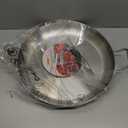 Inqibee 16 Inch Tri-ply Stainless Steel Paella Pan