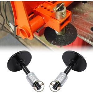 NIXFACE Snow Plow Shoes Skid Foot Assemblies Fit for Western 49067 49071 Meyer Boss Fisher Snow - 2