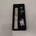 Tasikar Band Compatible with Apple Watch Band 49mm 46mm 45mm 44mm 42mm Premium Stainless Steel Metal Replacement Strap Compatible with Apple Watch Ultra 3 2 1 Series 11 10 9 8 7 6 5 4 3 2 1 SE, Silver