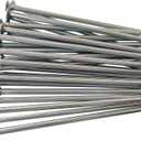 Metal Nails; 6-Inch 144 Pcs Landscape Anchoring Spikes for Paver Edging, Weed Barriers, Turf, House Construction, Carpentry Nail, Tent, Anchoring Stakes (144-6in)